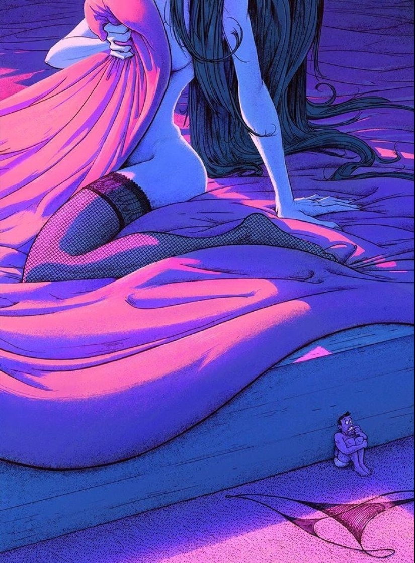 15 mordaces ilustraciones de un artista polaco que describen nuestra vida sin adornos