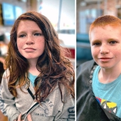 15 People Before And After Cutting Off Their Long Hair To Donate It