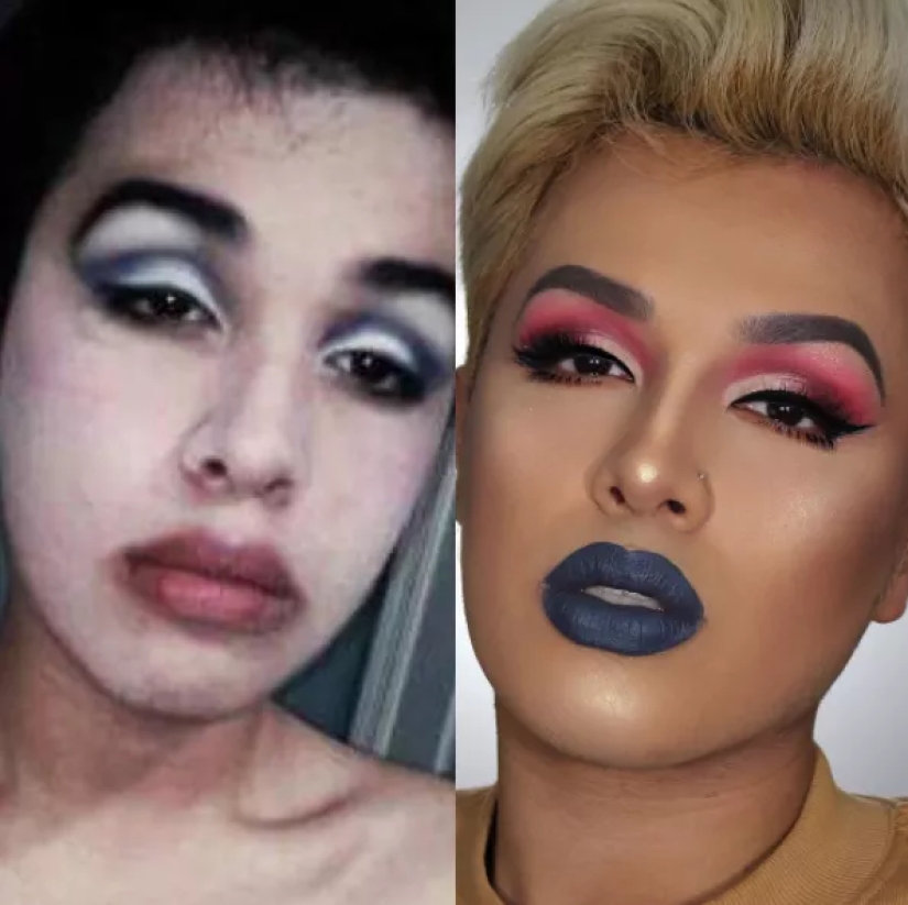 16 happy transformations of girls who finally learned how to make up