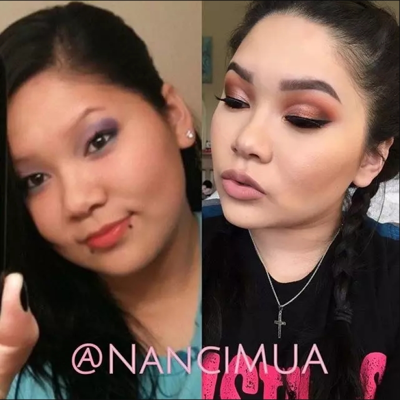 16 happy transformations of girls who finally learned how to make up