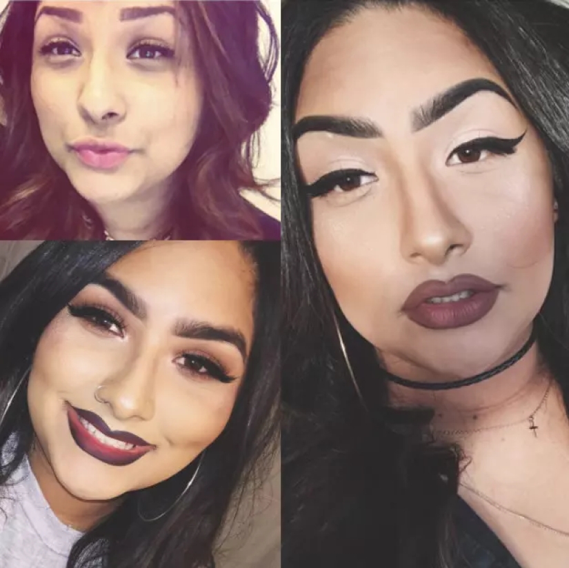 16 happy transformations of girls who finally learned how to make up