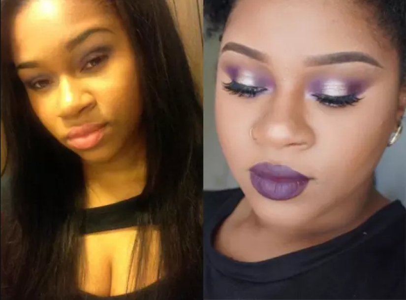 16 happy transformations of girls who finally learned how to make up