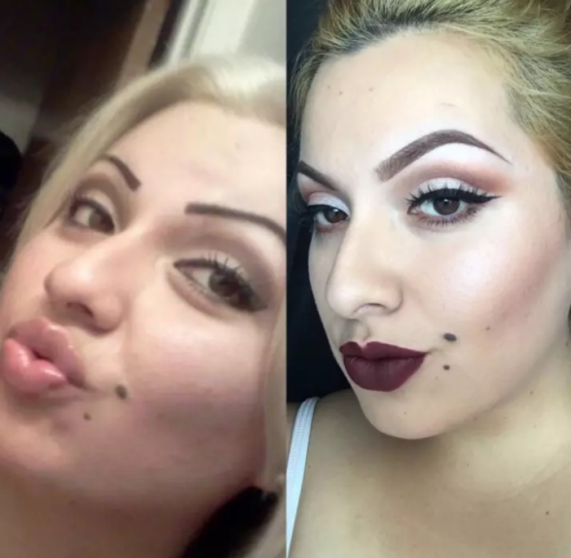 16 happy transformations of girls who finally learned how to make up