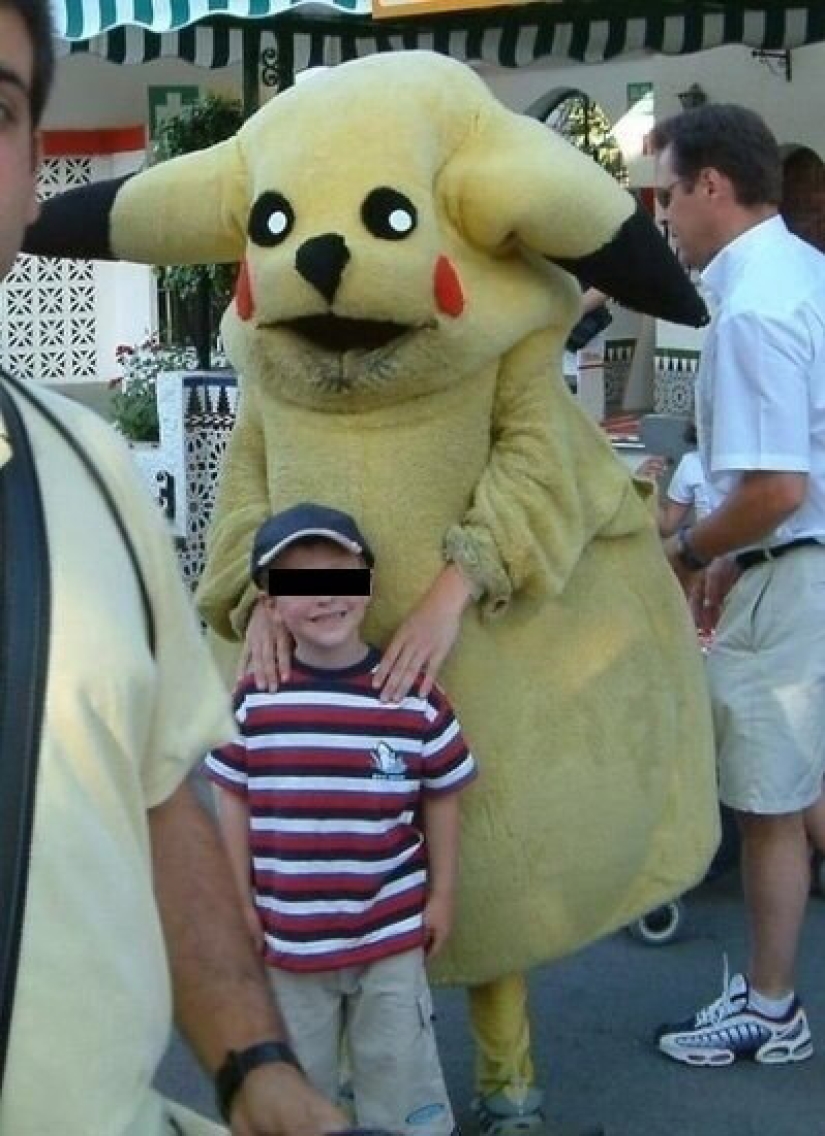17 creepy photos that will make you say to Pikachu: "I don't want to!"