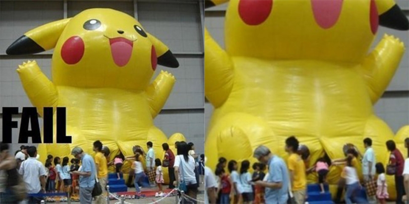17 fotos espeluznantes que te harán decirle a Pikachu: "¡No quiero!"