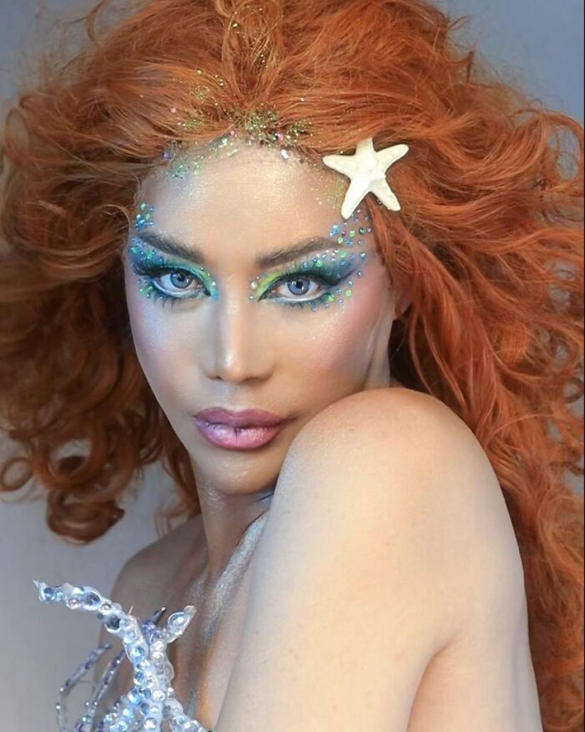 20 impresionantes transformaciones de maquillaje de Kristin Ker Anderson (Parte 2)