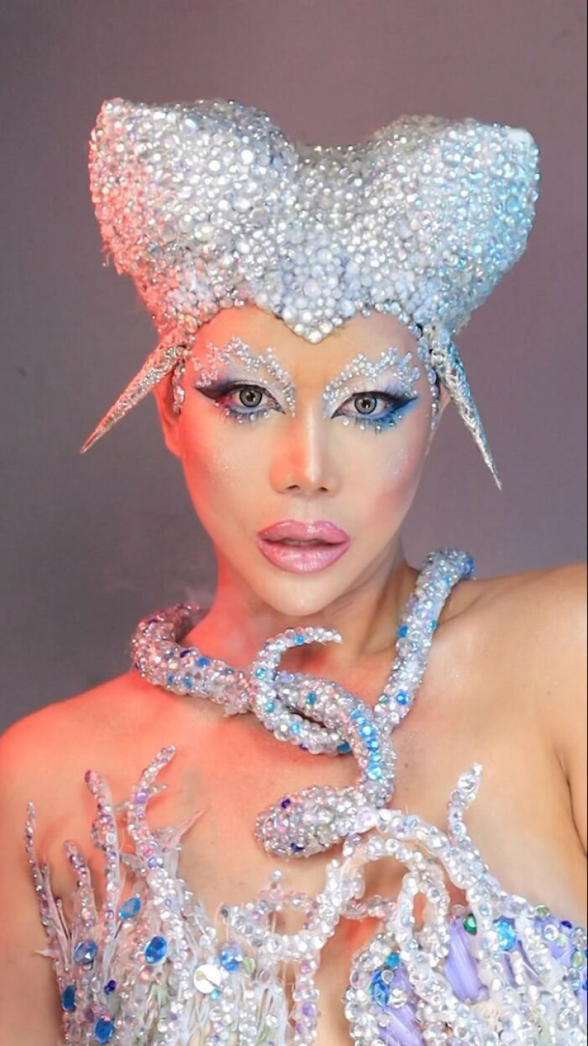 20 impresionantes transformaciones de maquillaje de Kristin Ker Anderson (Parte 2)