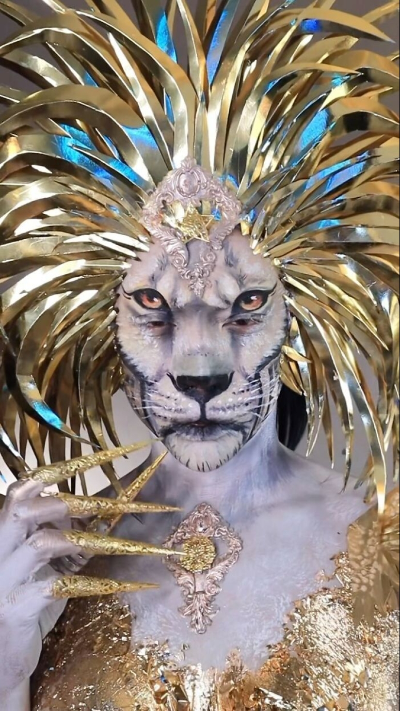 20 impresionantes transformaciones de maquillaje de Kristin Ker Anderson (Parte 2)