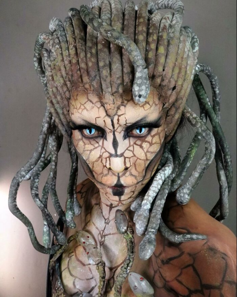 20 impresionantes transformaciones de maquillaje de Kristin Ker Anderson (Parte 2)