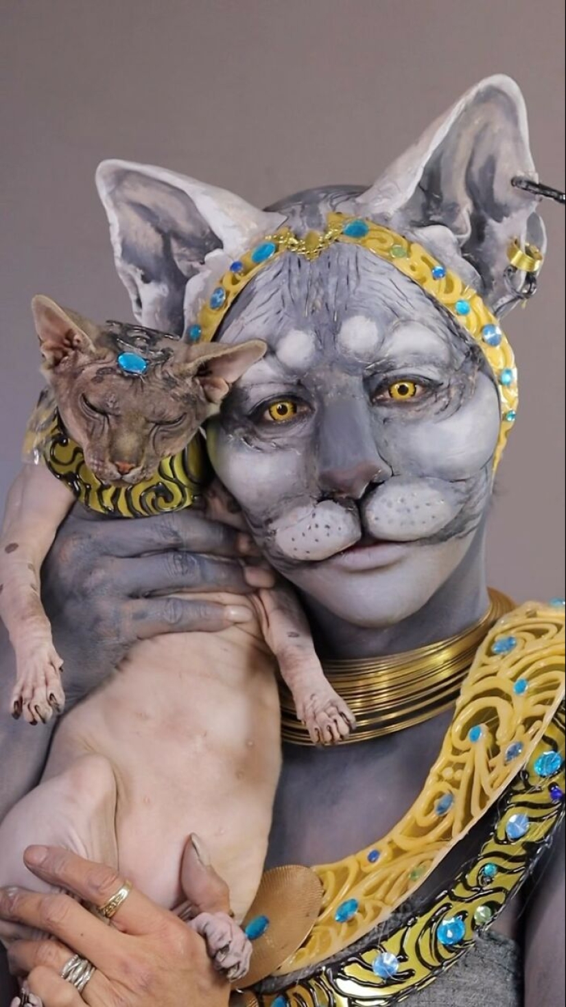 20 impresionantes transformaciones de maquillaje de Kristin Ker Anderson (Parte 2)