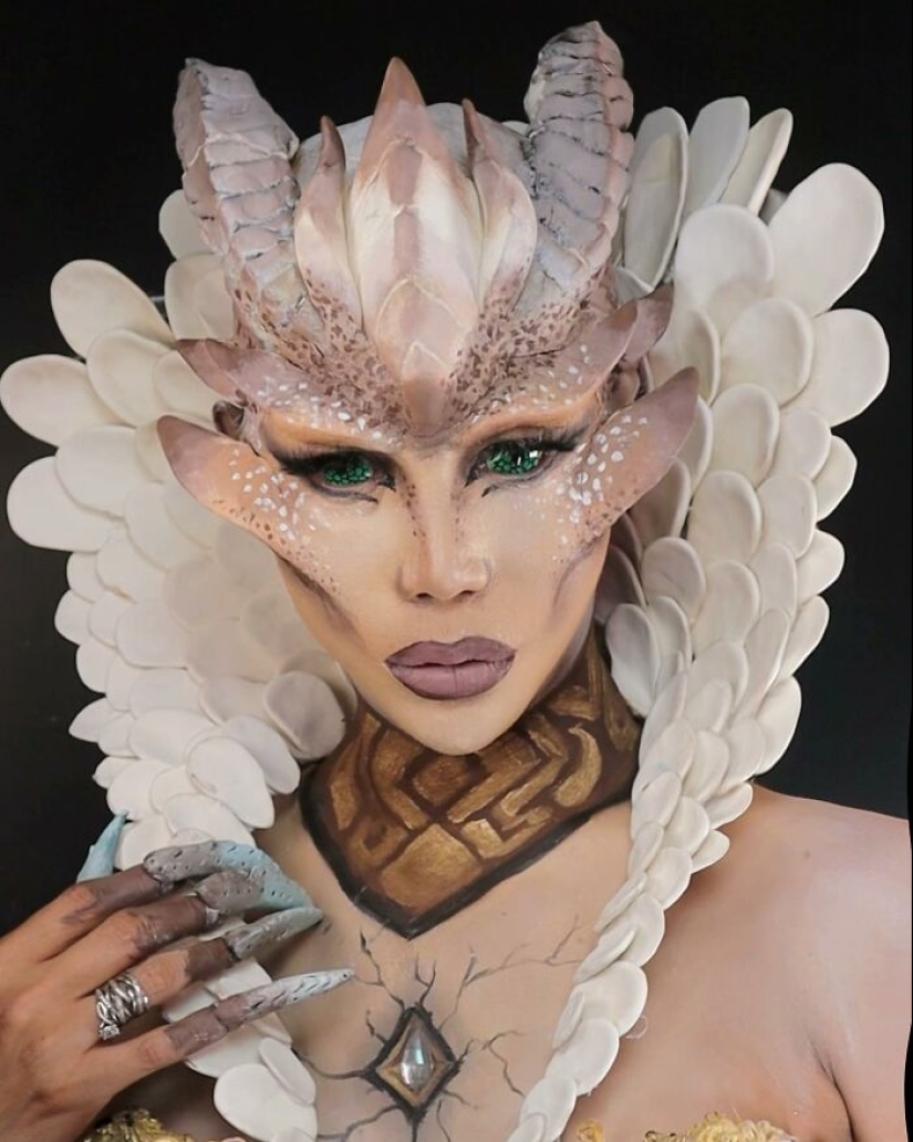 20 impresionantes transformaciones de maquillaje de Kristin Ker Anderson (Parte 2)
