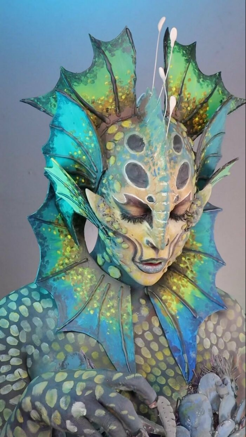 20 impresionantes transformaciones de maquillaje de Kristin Ker Anderson (Parte 2)