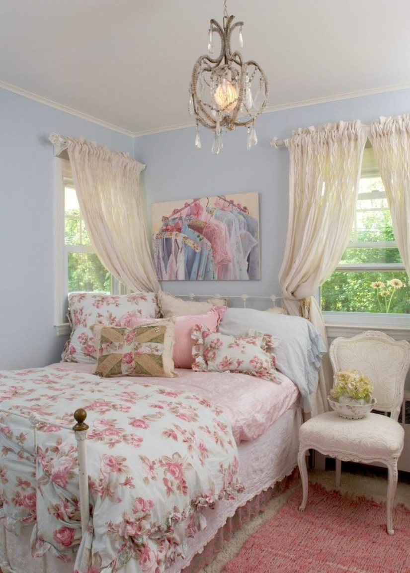20 magical bedrooms in Provence style