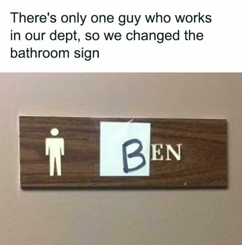 20 Of The Most Creative Bathroom Signs Ever 20 Of The Most Creative Bathroom Signs Ever