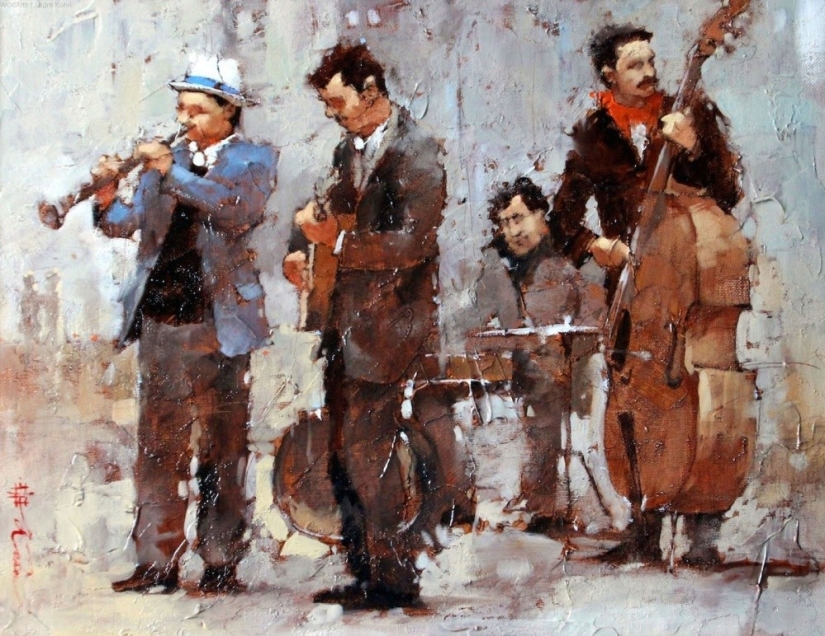 20 pinturas fascinantes al ritmo de la ciudad moderna
