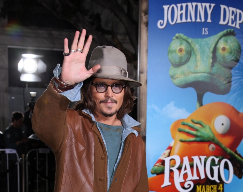 20 rarezas de Johnny Depp