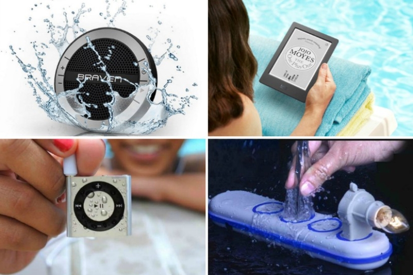 21 aparatos a prueba de agua para llevar de vacaciones