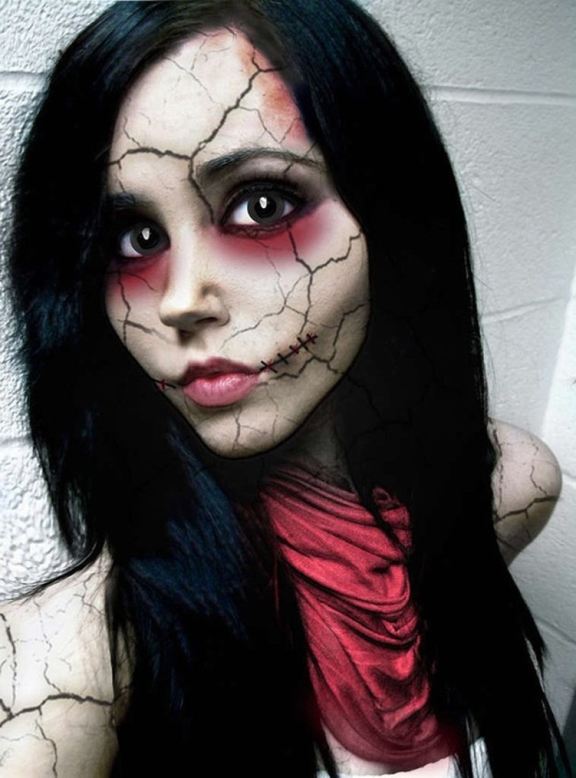 22 Crazy Halloween Makeup Ideas 22 Crazy Halloween Makeup Ideas