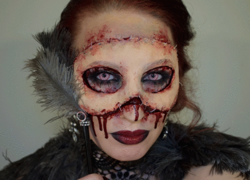 22 Crazy Halloween Makeup Ideas 22 Crazy Halloween Makeup Ideas