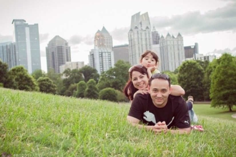 22 ideas increíblemente geniales para fotos familiares
