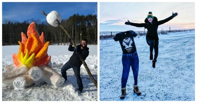 22 photos that show the harsh tricks of frost
