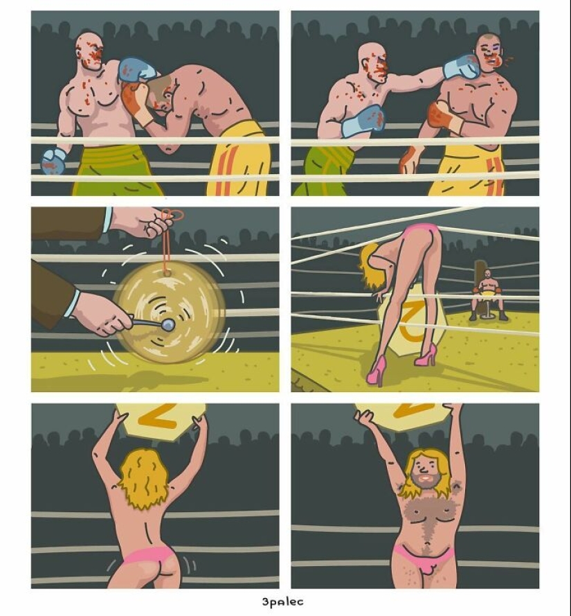 23 Funny Comics With Unexpected Twists And A Dash Of Dark Humor Made By This Artist