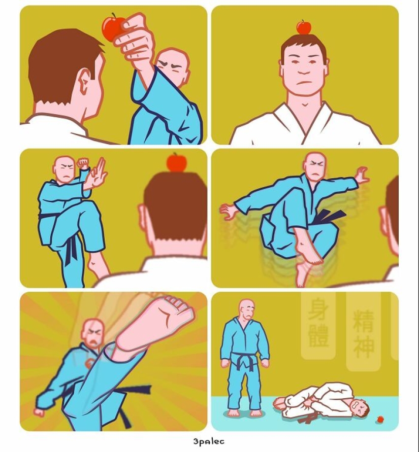 23 Funny Comics With Unexpected Twists And A Dash Of Dark Humor Made By This Artist