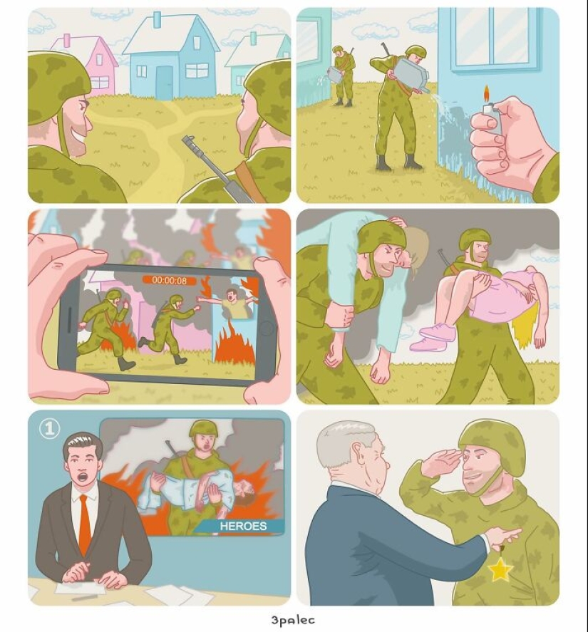 23 Funny Comics With Unexpected Twists And A Dash Of Dark Humor Made By This Artist