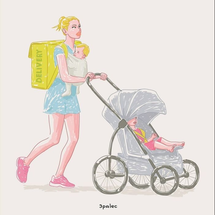 23 historietas divertidas con giros inesperados y una pizca de humor negro hechas por este artista