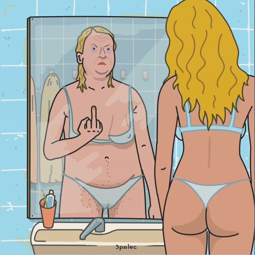 23 historietas divertidas con giros inesperados y una pizca de humor negro hechas por este artista