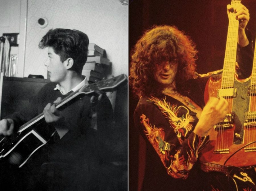 25 estrellas icónicas del rock en su juventud