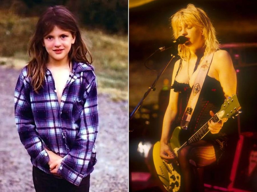 25 estrellas icónicas del rock en su juventud