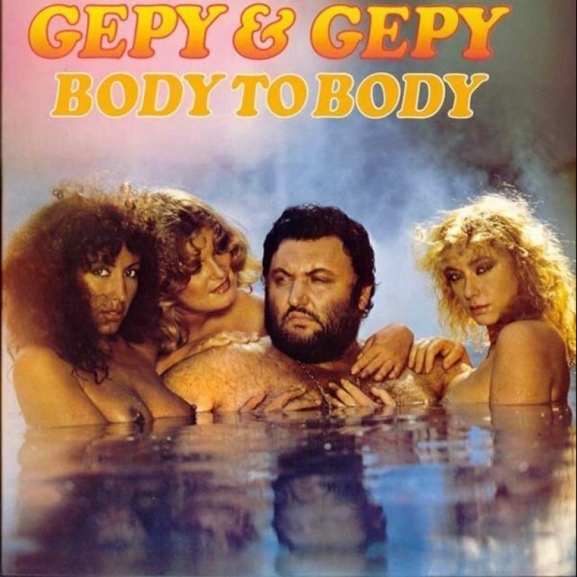 25 "sexy" covers of old records, from which my eyes hurt