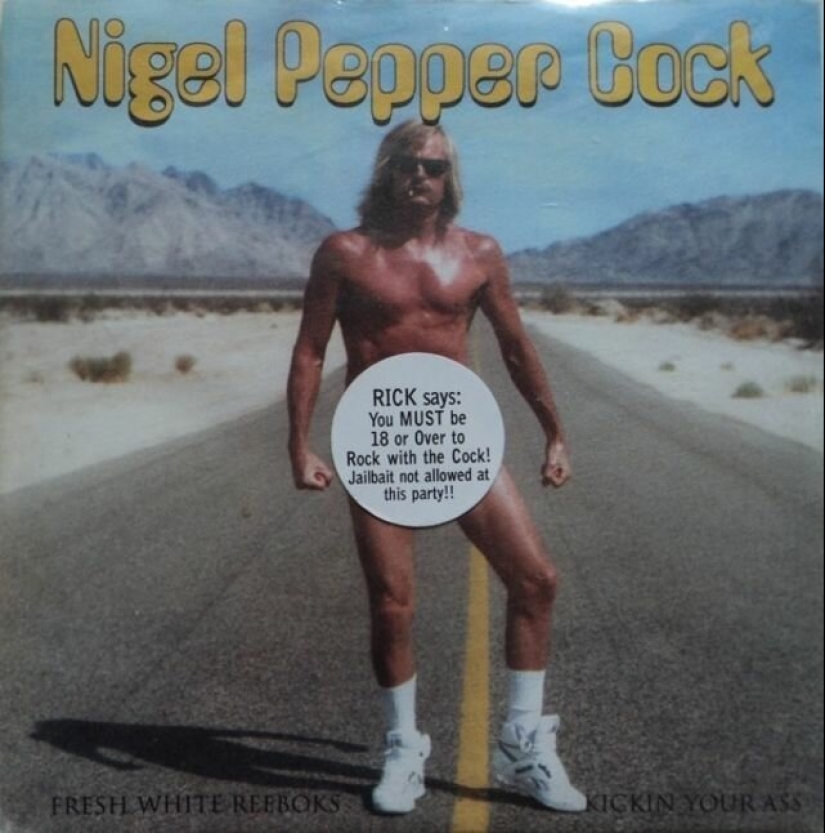 25 "sexy" covers of old records, from which my eyes hurt