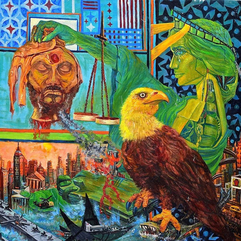 27 pinturas monstruosas de las que es imposible apartar la vista