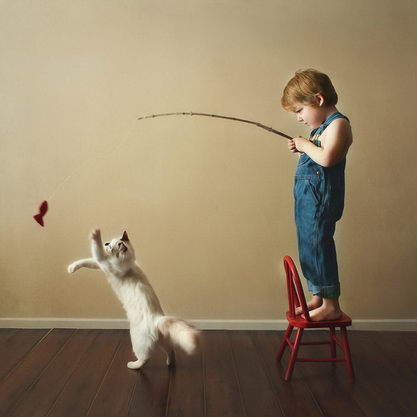 3 + 2. Children and cats photographed by Beth Mancuso 3 + 2. Children and cats photographed by Beth Mancuso