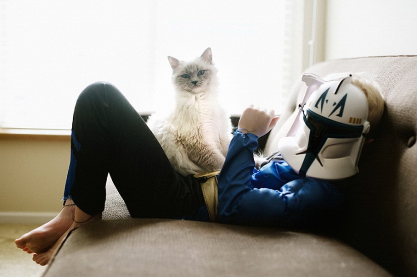 3 + 2. Children and cats photographed by Beth Mancuso 3 + 2. Children and cats photographed by Beth Mancuso