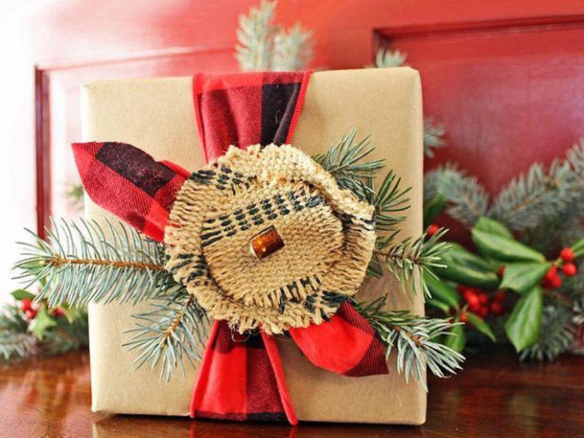 30 ideas how to wrap a New Year's gift 30 ideas how to wrap a New Year's gift