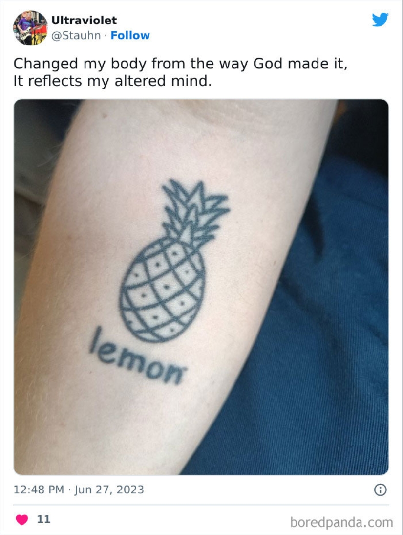 30 tatuajes gloriosamente malos que se compartieron en respuesta a la nueva tinta de Grimes