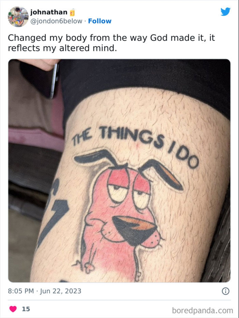 30 tatuajes gloriosamente malos que se compartieron en respuesta a la nueva tinta de Grimes