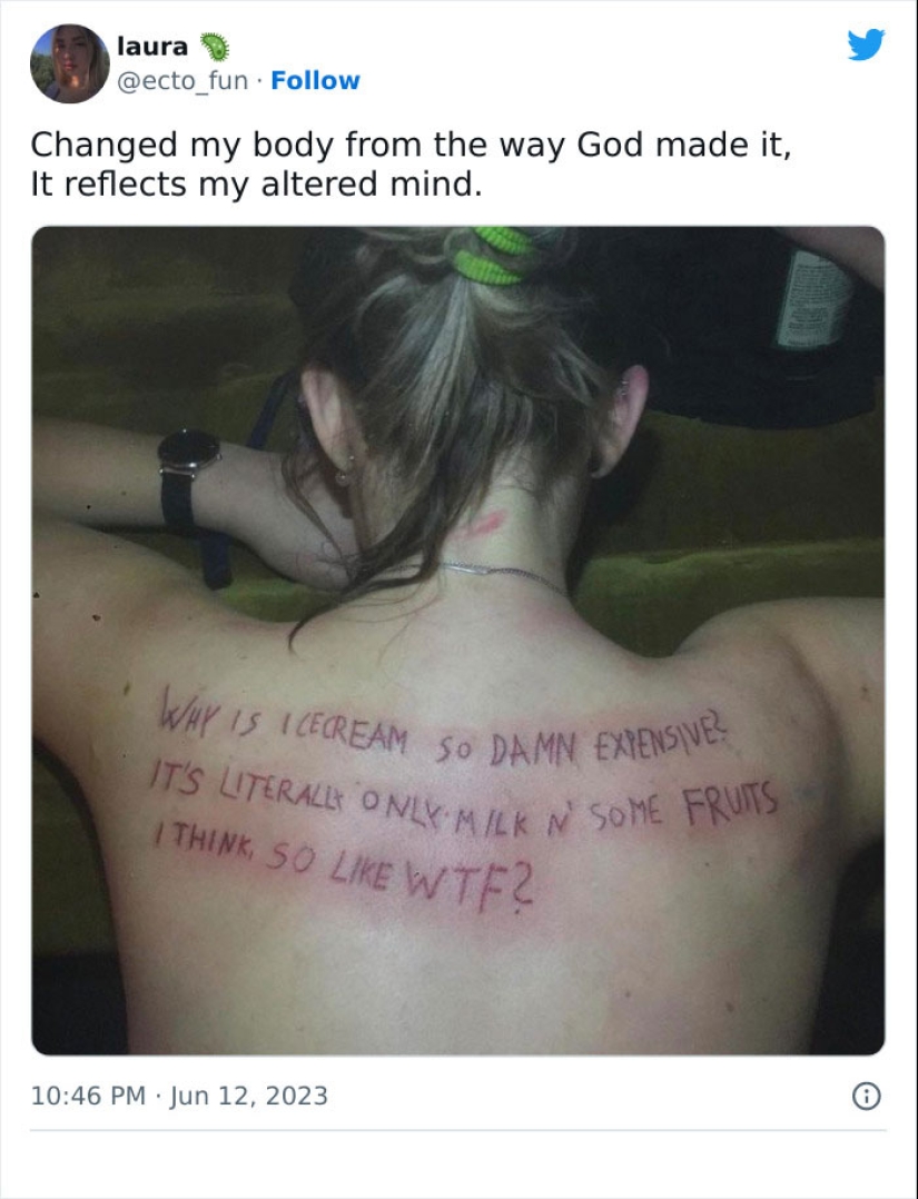 30 tatuajes gloriosamente malos que se compartieron en respuesta a la nueva tinta de Grimes