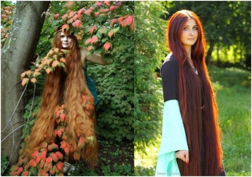 31 photo examples why modern girls grow very long hair