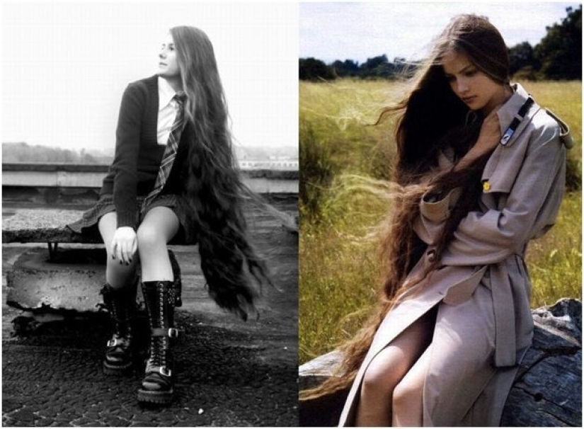 31 photo examples why modern girls grow very long hair