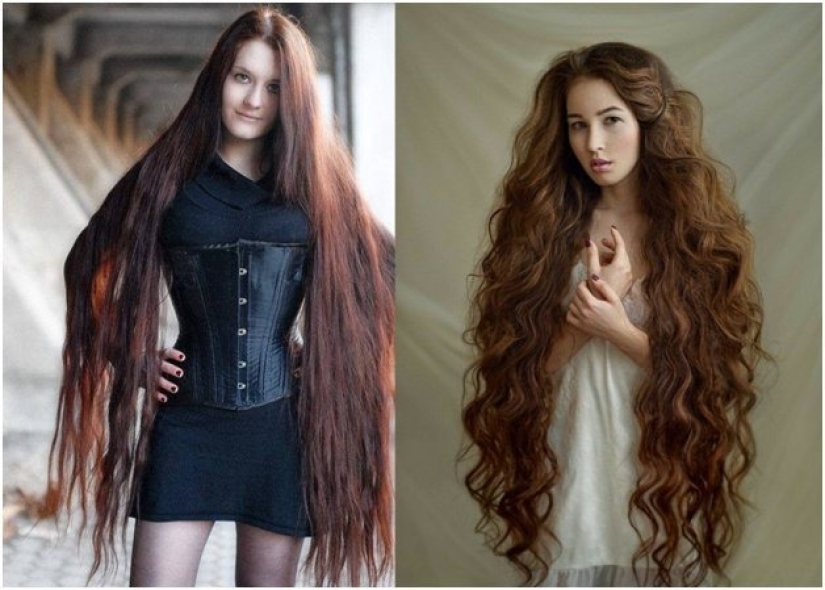 31 photo examples why modern girls grow very long hair