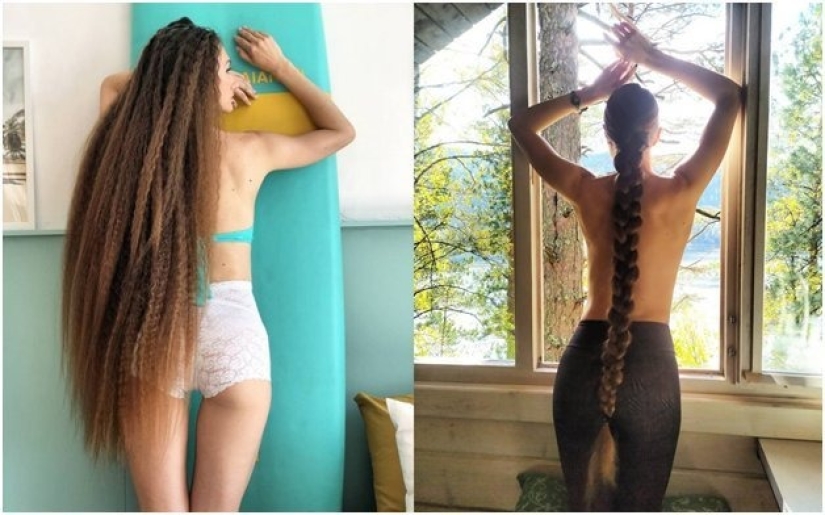 31 photo examples why modern girls grow very long hair