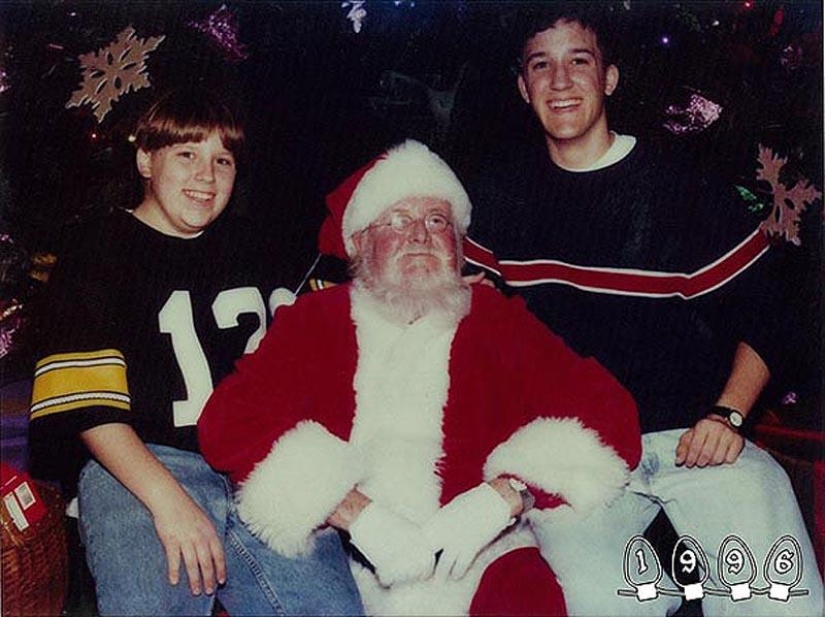 34 years with Santa Claus