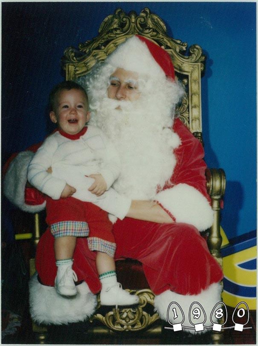 34 years with Santa Claus