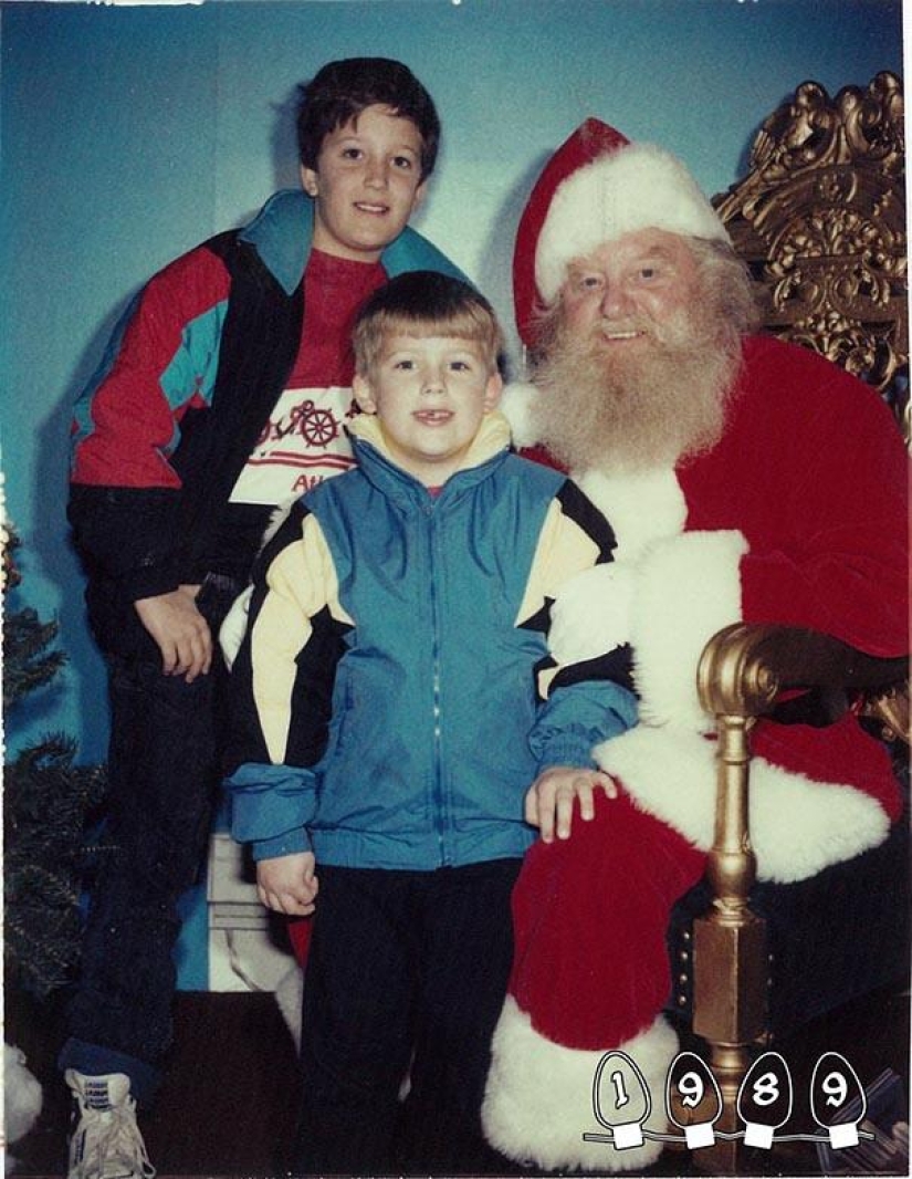 34 years with Santa Claus