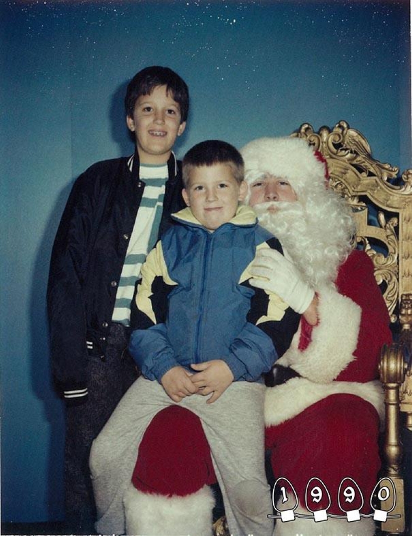 34 years with Santa Claus