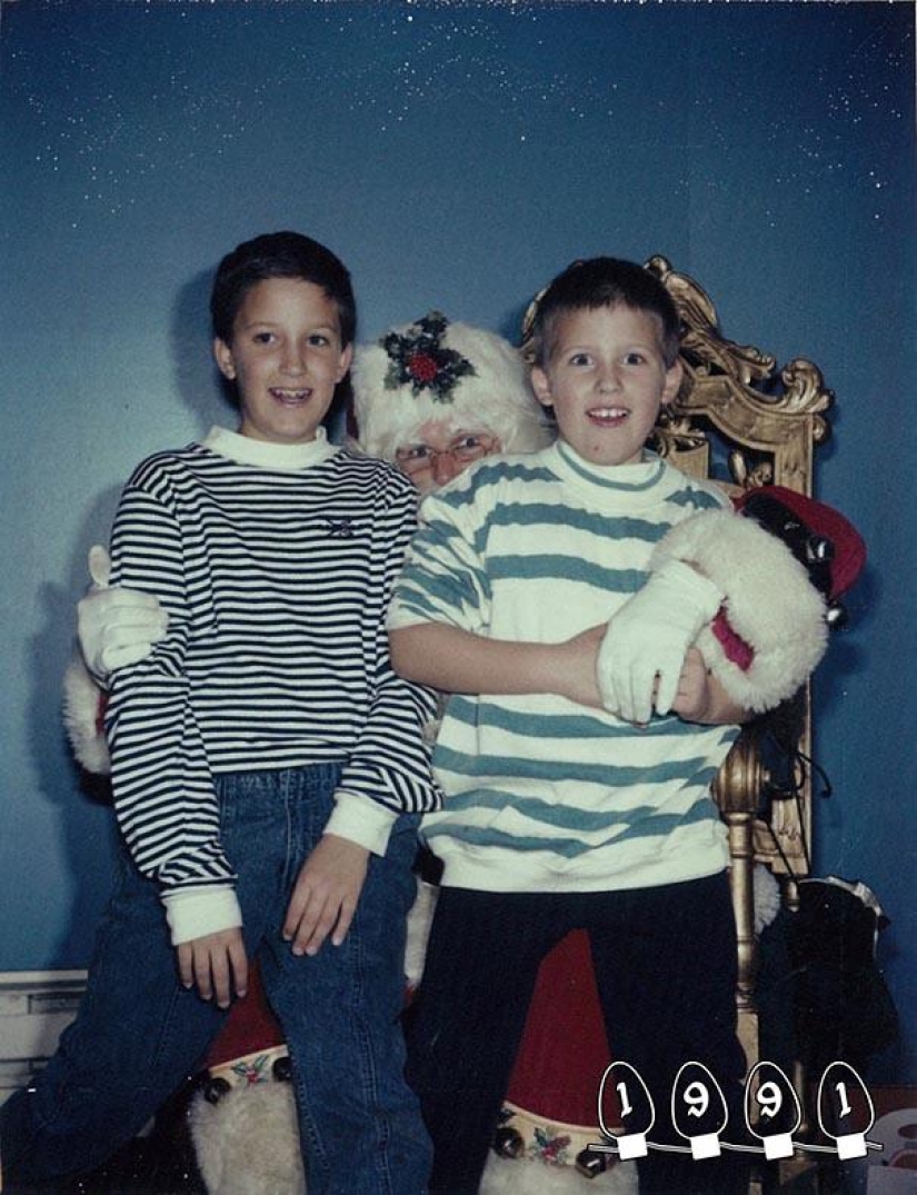 34 years with Santa Claus